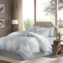 100% Polyester Microfiber Printed 7Pcs Comforter Set - Twin MPE10-158