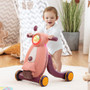 2 In 1 Baby Sit To Stand Learning Walker With Lights And Sounds-Pink (BC10068PI)