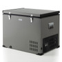 90 Qt Portable Car Refrigerator Freezer With Compressor-Gray (AX10006US-GR)