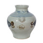 Double Lion Handle Fish Jar Small (1493A)
