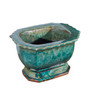 Speckled Green Rectangular Planter (1619A)