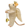 Felted Mouse Angel Ornament GQHT3018