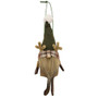 Green Reindeer Gnome Felted Ornament GQHTX2024