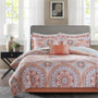 100% Polyester Microfiber Printed 7Pcs Comforter Set - Twin MPE10-204