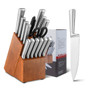 16-Piece Stainless Stee Kitchen Knife Set With Sharpener (KC54178)