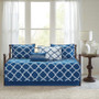 100% Polyester Printed 6Pcs Daybed Set - Navy MPE13-627