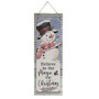 *Christmas Snowman Metal Signs 3 Asstd. (Pack Of 3) GHY04208 By CWI Gifts