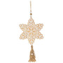 *Cutout Classic Snowflake Wood Ornament GMBF4168 By CWI Gifts