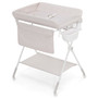Foldable Baby Changing Table With Wheels-Beige (AC10007NA)