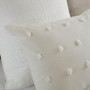 7 Piece Cotton Jacquard Comforter Set - Full/Queen UH10-0199