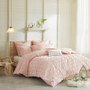 7 Piece Cotton Jacquard Comforter Set - Full/Queen UH10-0205