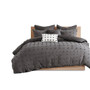 100% Cotton 7Pcs Jaquard Comforter Set - King/Cal King UH10-2257