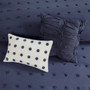 100% Cotton 7Pcs Jaquard Comforter Set - Full/Queen UH10-2262