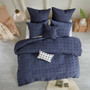100% Cotton 7Pcs Jaquard Comforter Set - King/Cal King UH10-2263