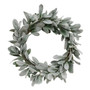 *Frosted Lamb'S Ear Wreath F18200 By CWI Gifts
