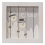 *Let It Snow Framed Shiplap Snowman Sign G36261 By CWI Gifts