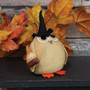 Stuffed Owl in Witch Hat With Candy Corn G91099