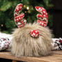 Nordic Sweater Brown Sparkle Gnome Ball GADC4386
