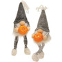 *Stuffed Gnome W/Pumpkin 2 Asstd. (Pack Of 2) GZOE3037 By CWI Gifts