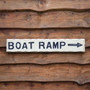 Boat Ramp Sign 510682