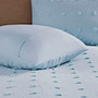 100% Cotton Jaquard 7Pcs Duvet Cover Set W/ All Over Woven Cotton Dots - King/Cal King UH12-2158