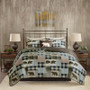 100% Polyester Printed Oversized Quilt Set - Full/Queen WR14-2233