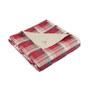 100% Cotton Thread Count Printed Quilted Throw - Red WR50-1781