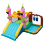 7-In-1 Flamingo Inflatable Bounce House With Slide Without Blower (NP10857)