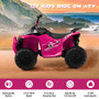 12V Kids Ride On Atv With High/Low Speed And Comfortable Seat (TQ10122US-PI)