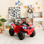 12V Kids Ride On Atv With High/Low Speed And Comfortable Seat-Red (TQ10122US-RE)