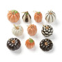 Mini Pumpkin 10-Piece Ornament Set (889140)