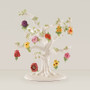 Harvest Flowers 10-Piece Ornament & Tree Set (893532)