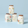 Butterfly Meadow Dinnerware Spice Jars, Baking, Set Of 4, Assort (895242)