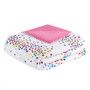 Janie Rainbow Iridescent Metallic Dot Comforter Set - Full/Queen ID10-2181