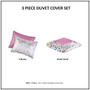 Janie Rainbow Iridescent Metallic Dot Duvet Cover Set - Full/Queen ID12-2183