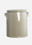 Glossy Clay French Crock In Sand - 9.25" LIF-203840234