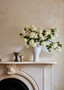 Glossy White Tall Ceramic Vase - 16" RAZ-4100827WAF1