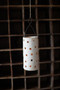 White-Wash Hanging Clay Lantern (H4414)
