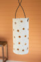 White-Wash Hanging Clay Lantern (H4414)