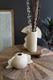 Set Of Two Grey-Wash Sculptural Vases (H4456)