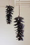 Metal Pine Cone Christmas Ornament - Antique Brown (Pack Of 4) (NDE1506)