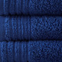 100% Cotton 12Pcs Bath Towel Set - Navy 5DS73-0202