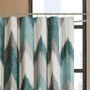 100% Cotton Printed Shower Curtain - Aqua II70-779