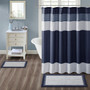 100% Cotton Tufted Bath Rug - Navy MP72-6206