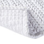 100% Cotton Chenille Chain Stitch Rug - White MP72-5827