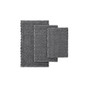 100% Cotton Chenille Chain Stitch Rug - Charcoal MP72-5830