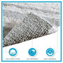 100% Cotton Reversible Bath Rug - Aqua MP72-1488