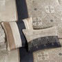 Donovan 7 Piece Jacquard Comforter Set With Throw Pillows - King MP10-8281