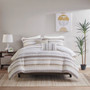 Langley 5 Piece Clipped Jacquard Comforter Set - Full/Queen MP10-8164