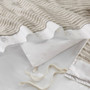 Carmel Oversized Jacquard Comforter Set With Euro Shams And Throw Pillows - Full/Queen MPS10-498